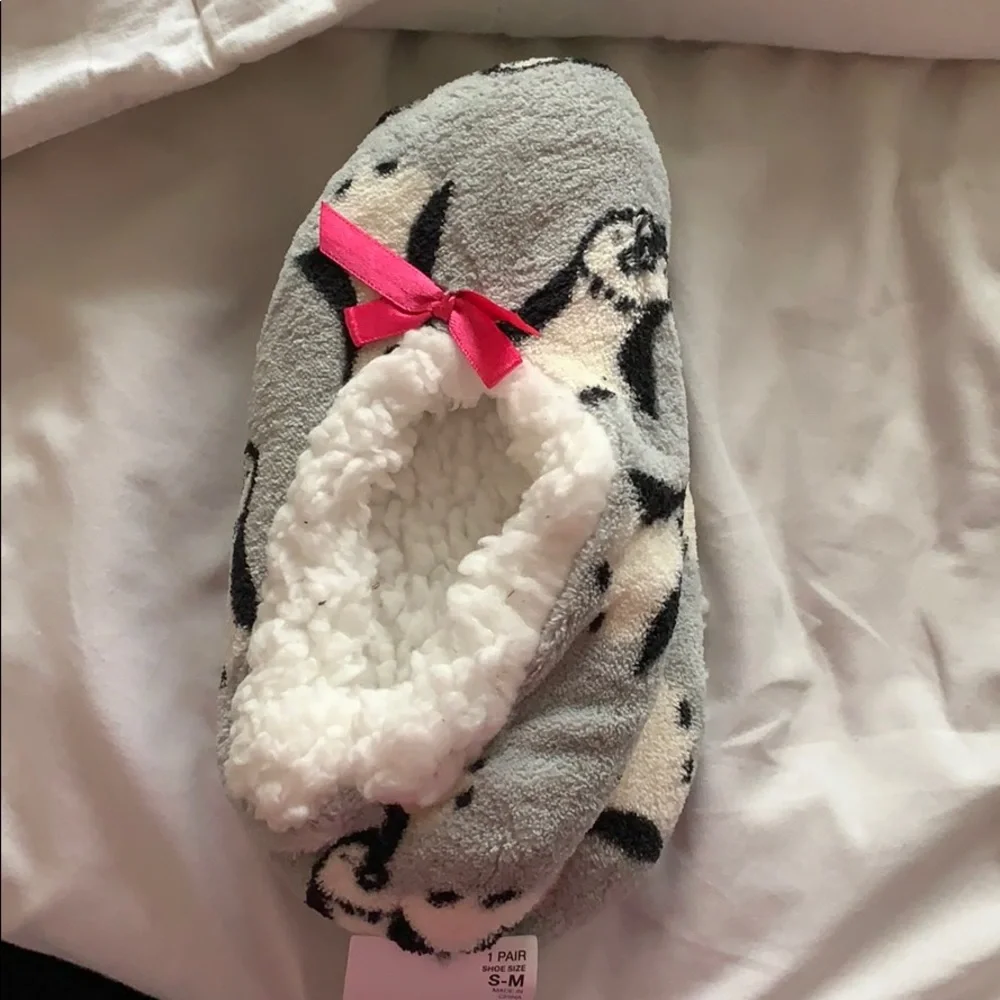 Mixit Penguin Slipper Socks